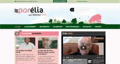 Desktop Screenshot of porelia.com